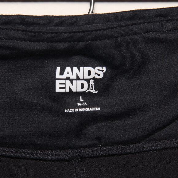 Lands' End High Waist Activewear Pants Size Large Straight leg - Picture 7 of 9